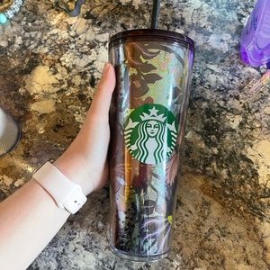 Starbucks Venti iced fall cup